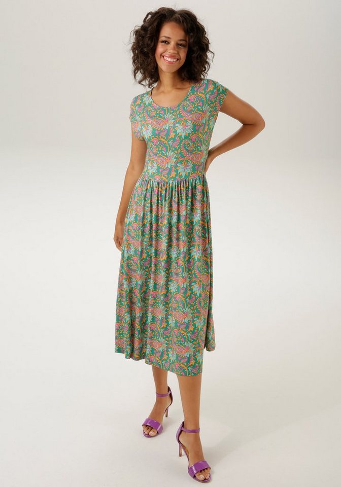 Aniston CASUAL Sommerkleid mit extravagantem Paisley-Muster bedruckt - NEUE KOLLEKTION von Aniston CASUAL