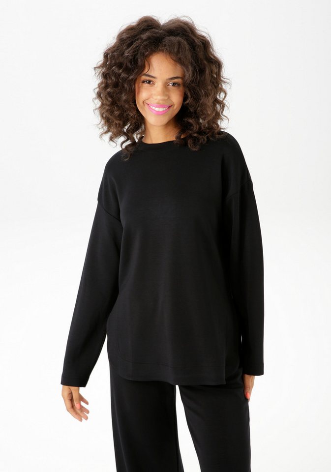 Aniston CASUAL Sweatshirt in trendiger Farbpalette von Aniston CASUAL