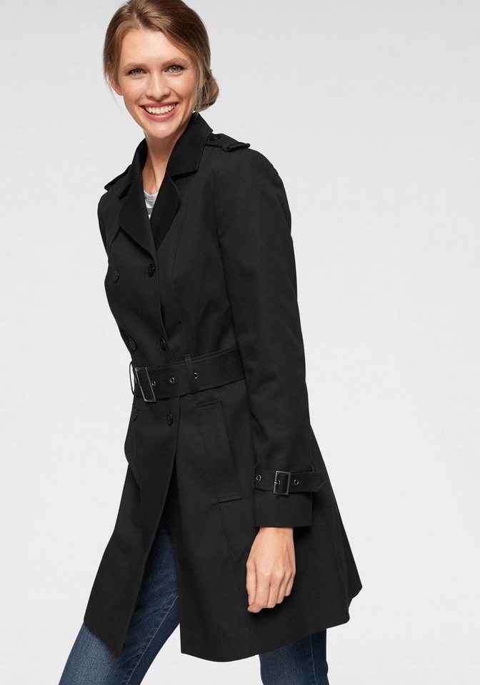 Aniston CASUAL Trenchcoat mit Gürtel zum Regulieren von Aniston CASUAL