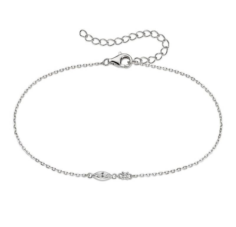 Aniston JEWELRY & WATCHES Armband Armkette mit weißen Zirkonia, mit Zirkonia (synth) von Aniston JEWELRY & WATCHES