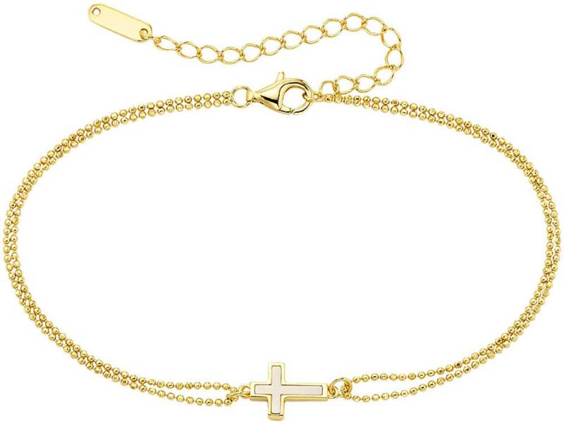 Aniston JEWELRY & WATCHES Armband Schmuck Geschenk Armband mit Kreuz von Aniston JEWELRY & WATCHES