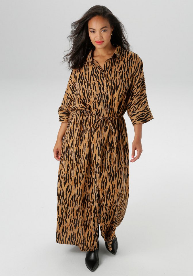Aniston PLUS Blusenkleid in Tigermuster - NEUE KOLLEKTION von Aniston PLUS