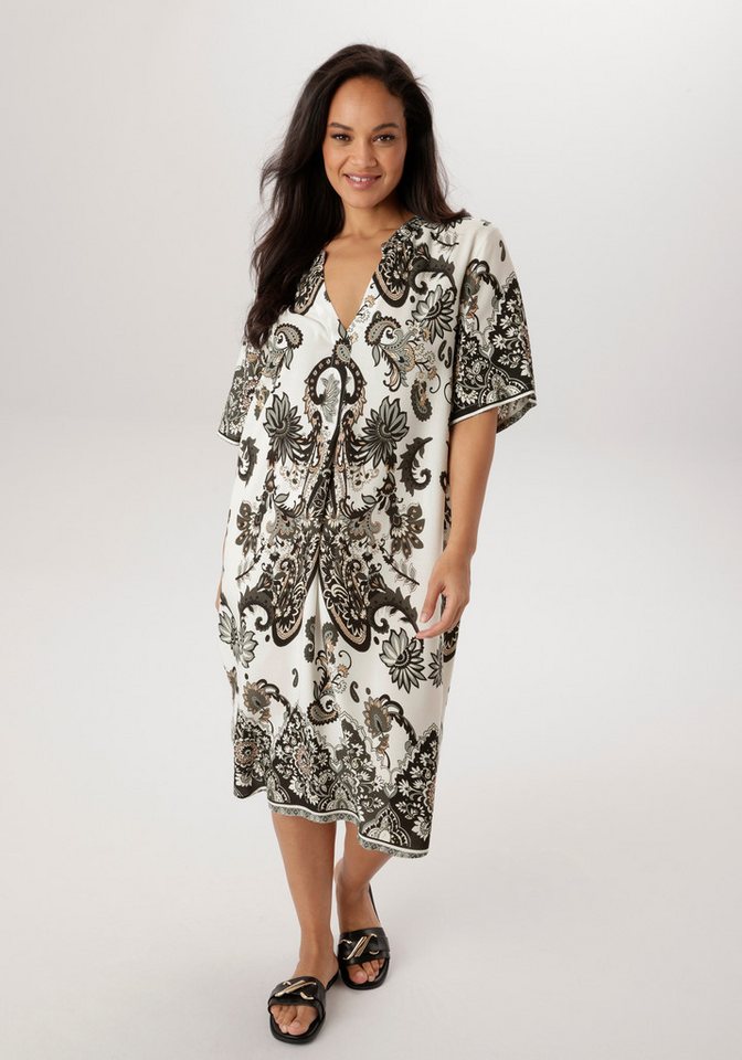 Aniston PLUS Blusenkleid in trendigen Paisleydruck - NEUE KOLLEKTION von Aniston PLUS