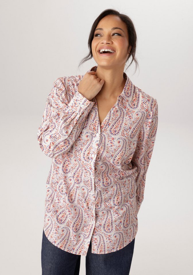 Aniston PLUS Hemdbluse in Paisleydessin - NEUE KOLLEKTION von Aniston PLUS