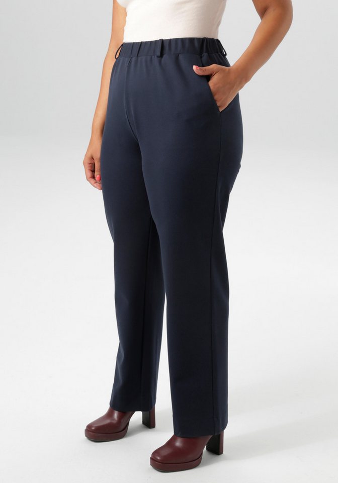 Aniston PLUS Jerseyhose in edler elastischer Qualität - NEUE KOLLEKTION von Aniston PLUS