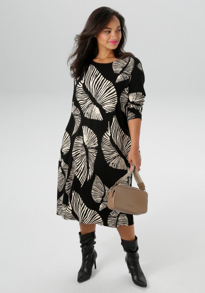 Aniston PLUS Jerseykleid aus weicher Milano Rib-Qualität - NEUE KOLLEKTION von Aniston PLUS