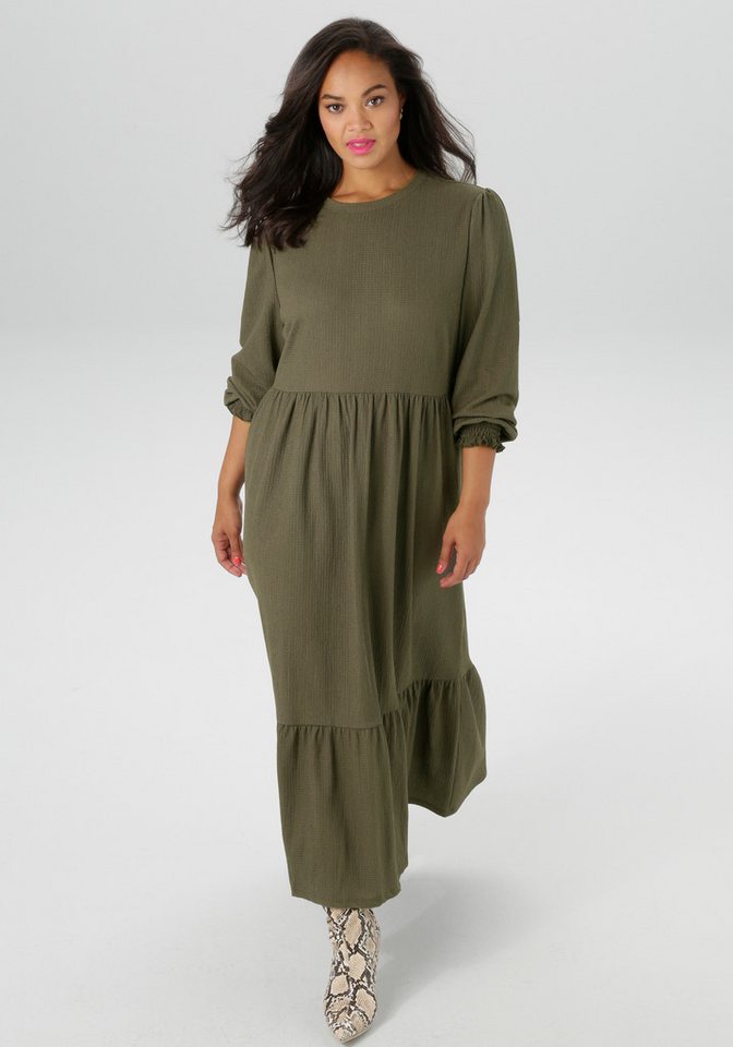 Aniston PLUS Jerseykleid in trendiger Farbpalette - NEUE KOLLEKTION von Aniston PLUS