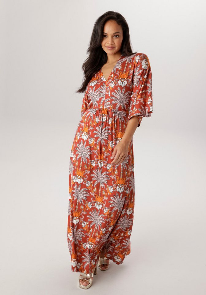 Aniston PLUS Jerseykleid in trendy Maxilänge - NEUE KOLLEKTION von Aniston PLUS