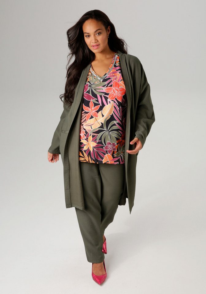 Aniston PLUS Langjacke aus strukturierter Ware - NEUE KOLLEKTION von Aniston PLUS