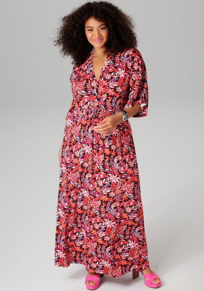 Aniston PLUS Sommerkleid in trendy Maxilänge von Aniston PLUS