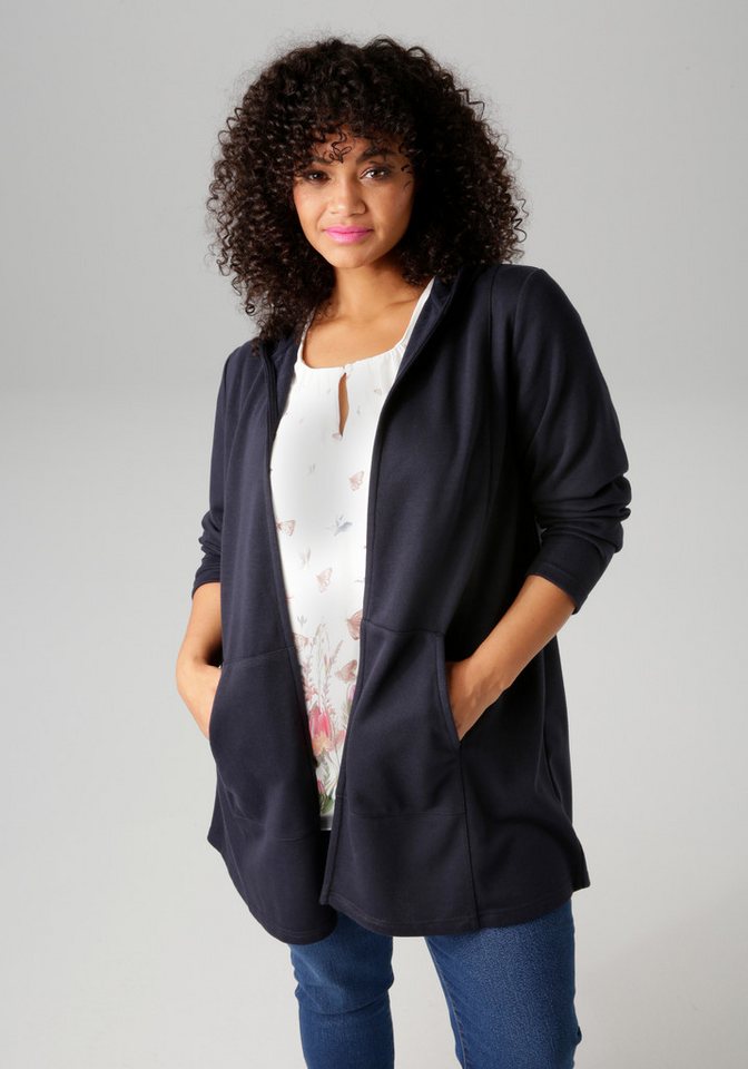 Aniston PLUS Sweatjacke mit Kapuze von Aniston PLUS