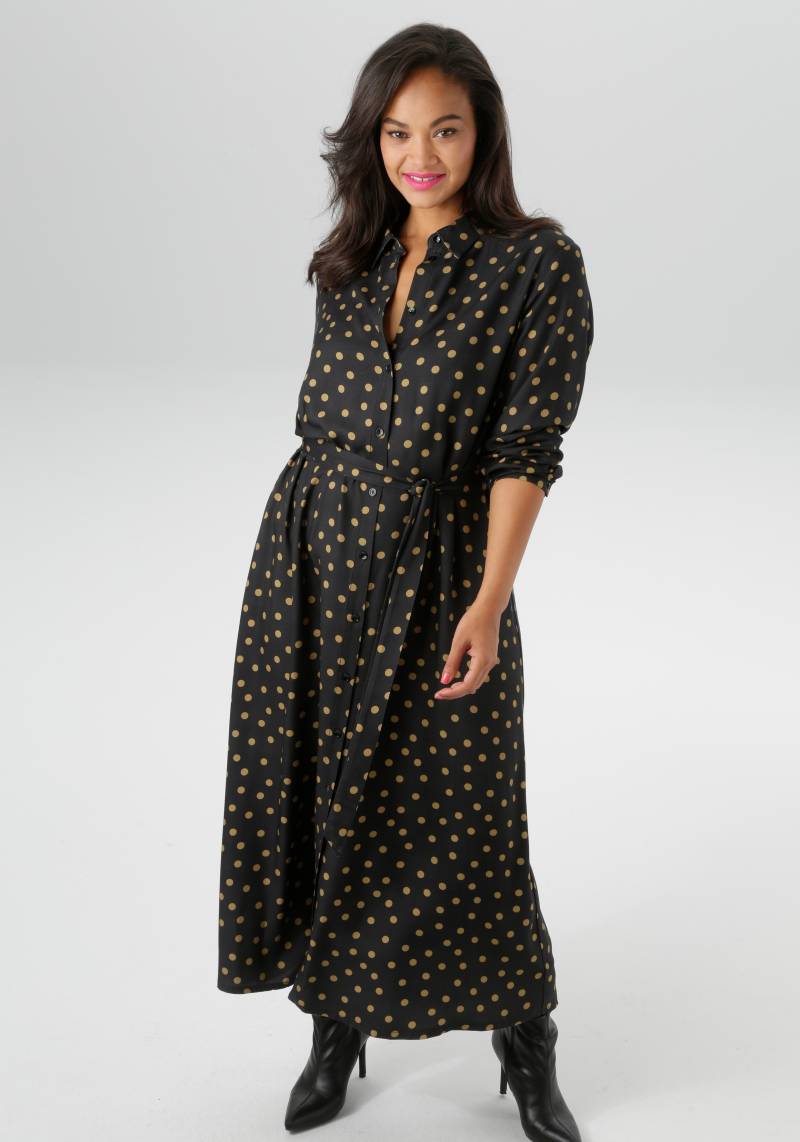 Aniston PLUS Blusenkleid, aus weich fallender Viskose - NEUE KOLLEKTION von Aniston Plus