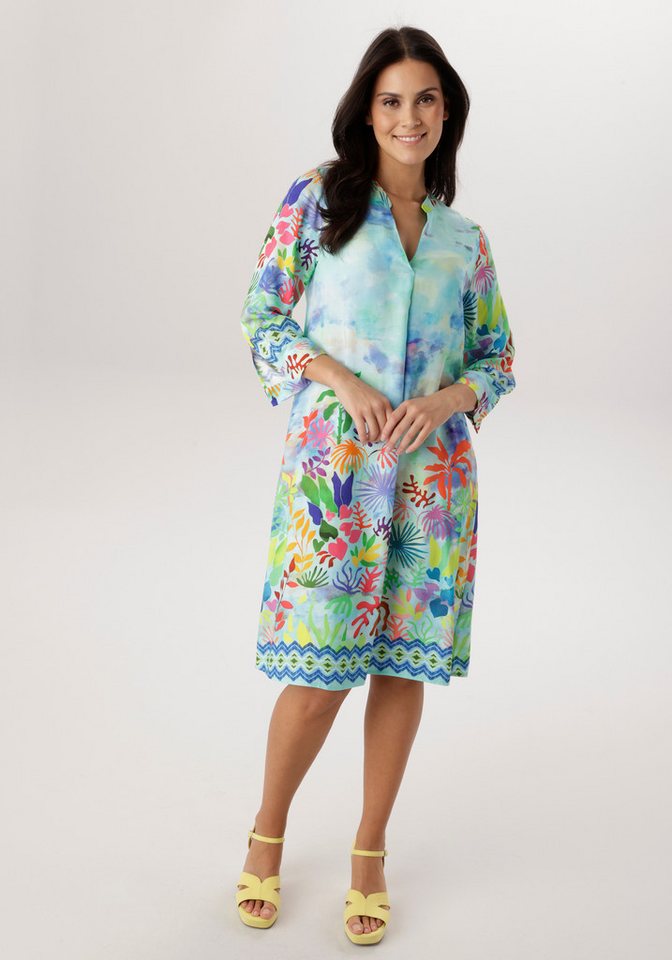 Aniston SELECTED Blusenkleid mit bunter, maritimer Musterung - NEUE KOLLEKTION von Aniston SELECTED