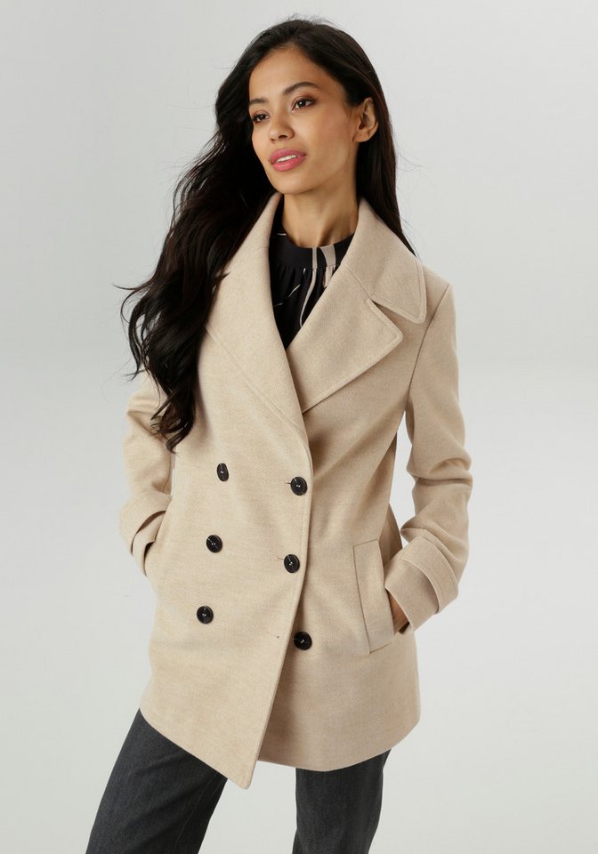 Aniston SELECTED Cabanjacke mit breitem Reverskragen von Aniston SELECTED