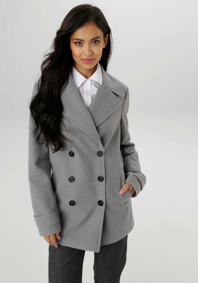 Aniston SELECTED Cabanjacke mit breitem Reverskragen - NEUE KOLLEKTION von Aniston SELECTED