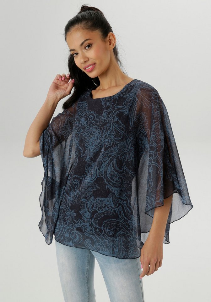 Aniston SELECTED Chiffonbluse im modischen Lagenlook - NEUE KOLLEKTION von Aniston SELECTED