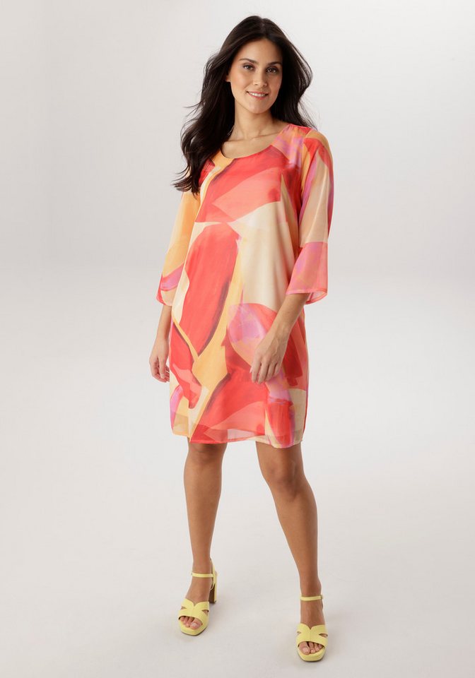 Aniston SELECTED Chiffonkleid aus zartem Chiffon und gefüttert - NEUE KOLLEKTION von Aniston SELECTED