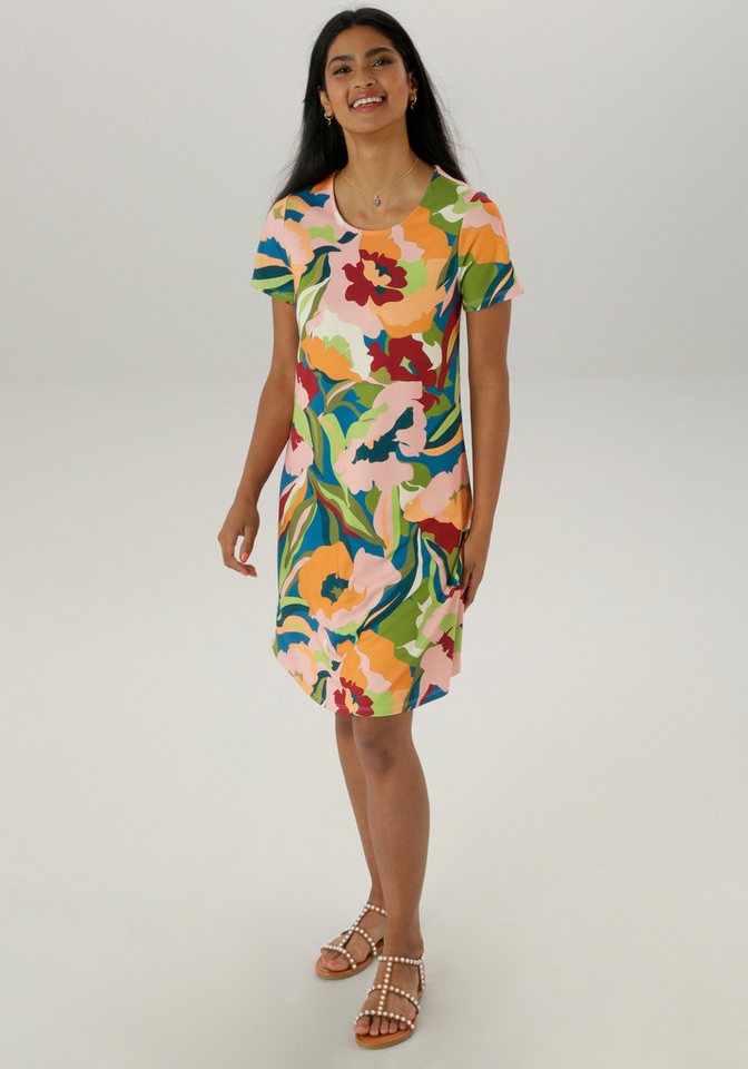 Aniston SELECTED Jerseykleid in leichte A-Linien-Form - NEUE KOLLEKTION von Aniston SELECTED
