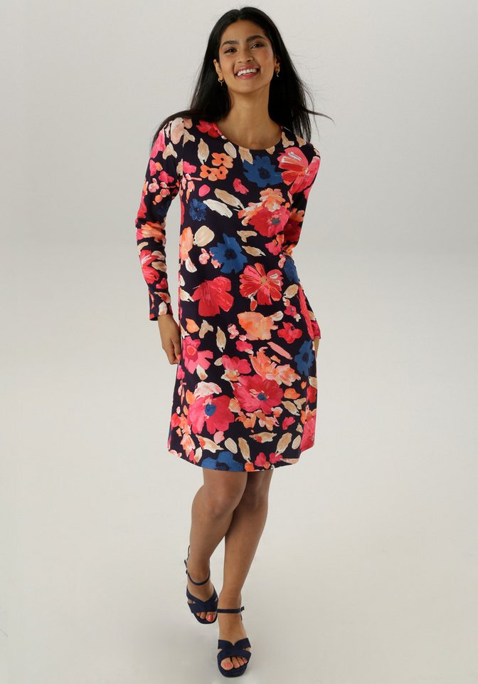 Aniston SELECTED Jerseykleid in leichte A-Linien-Form - NEUE KOLLEKTION von Aniston SELECTED