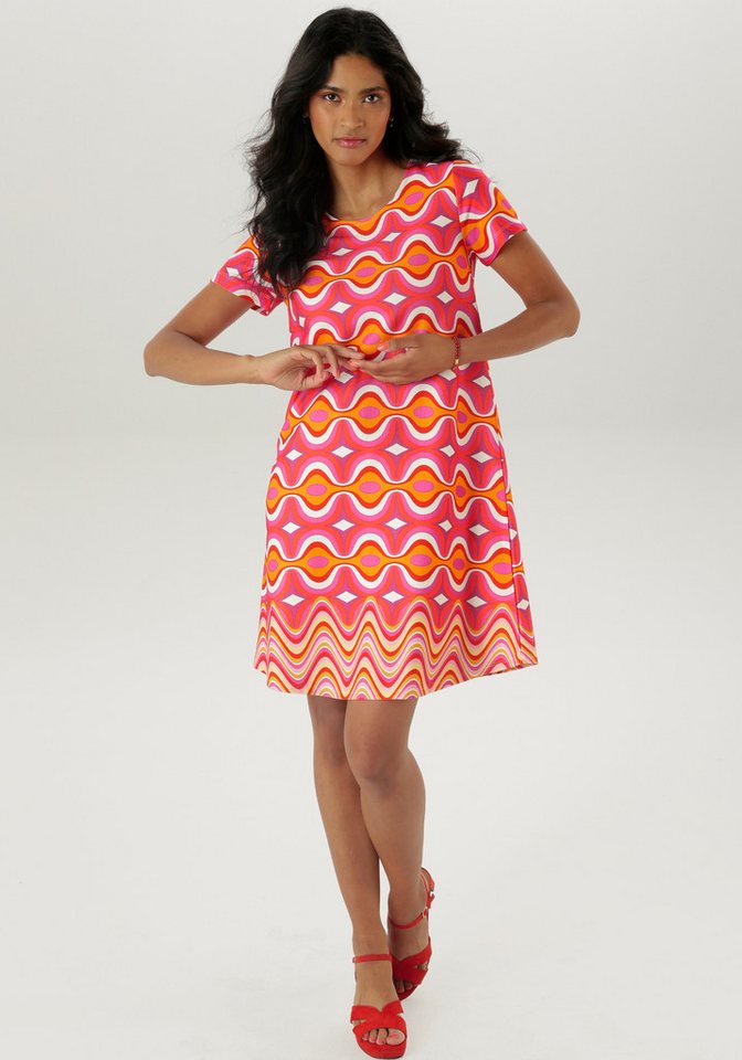 Aniston SELECTED Jerseykleid in leichter A-Linien-Form von Aniston SELECTED