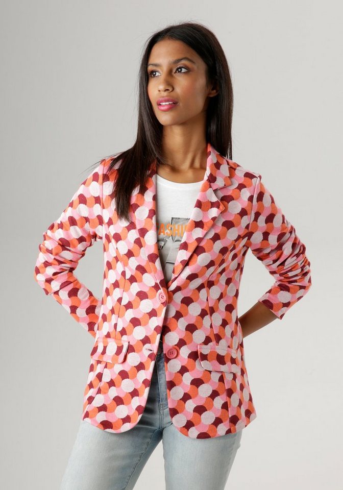 Aniston SELECTED Kurzblazer in Jacquard-Qualität von Aniston SELECTED
