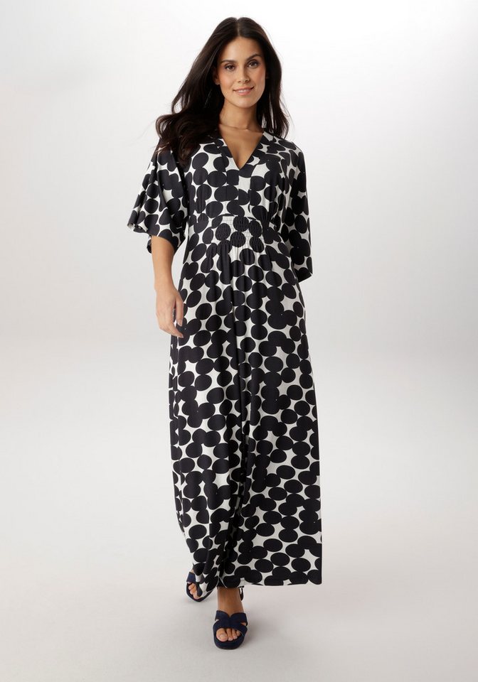 Aniston SELECTED Maxikleid mit weiten, 3/4-langen Ärmeln - NEUE KOLLKETION von Aniston SELECTED