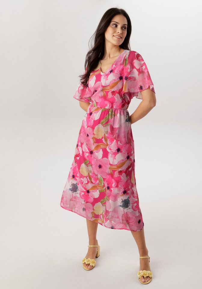 Aniston SELECTED Midikleid mit traumhafter, floraler Musterung - NEUE KOLLEKTION von Aniston SELECTED