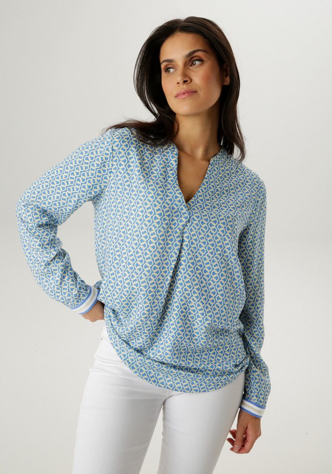 Aniston SELECTED Schlupfbluse mit modischer Kettenmusterung- NEUE KOLLEKTION von Aniston SELECTED