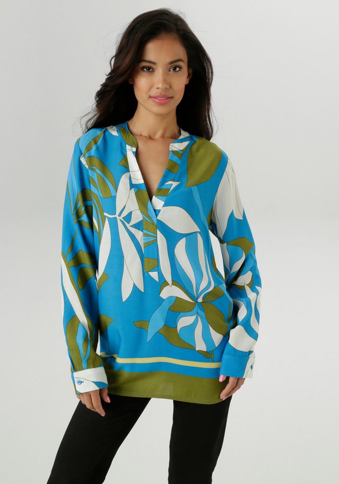 Aniston SELECTED Schlupfbluse mit ausdrucksstarken, floralen Muster von Aniston SELECTED