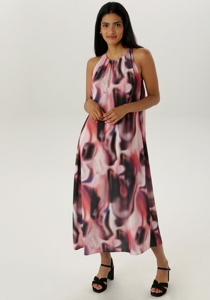 Aniston SELECTED Sommerkleid in A-Linie und im farbharmonischen Druck von Aniston SELECTED