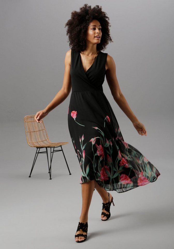 Aniston SELECTED Sommerkleid mit floralem Druck von Aniston SELECTED
