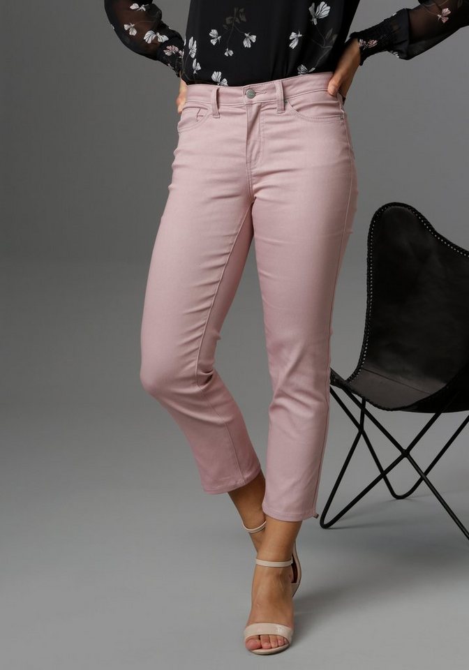 Aniston SELECTED Straight-Jeans in verkürzter cropped Länge von Aniston SELECTED