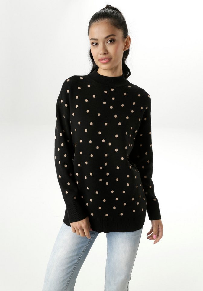 Aniston SELECTED Strickpullover mit elegantem Jacquard-Muster - NEUE KOLLEKTION Aniston SELECTED Strickpullover mit elegantem Jacquard-Muster - NEUE KOLLEKTION von Aniston SELECTED