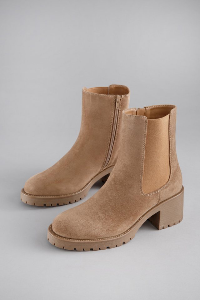 Aniston SHOES Chelseaboots Stiefelette mit Reißverschluss und Stretcheinsatz - NEUE KOLLEKTION von Aniston SHOES