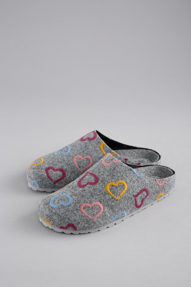 Aniston SHOES Clog Homeslipper, Hausschuh in Bequemweite G (weit) von Aniston SHOES