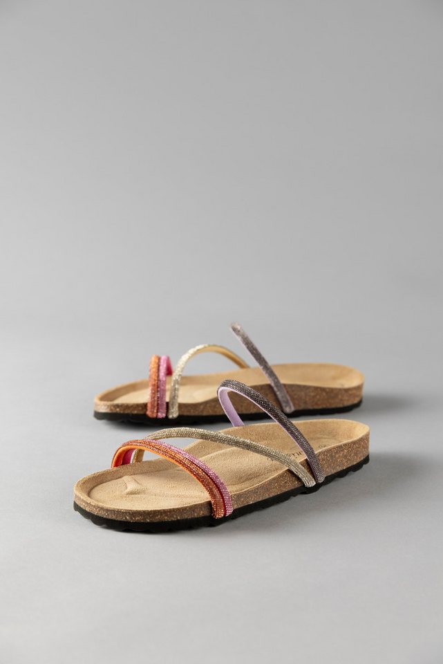 Aniston SHOES Pantolette, Sommerschuh, Strandschuh, Glitzersteine - NEUE KOLLEKTION Aniston SHOES Pantolette, Sommerschuh, Strandschuh, Glitzersteine - NEUE KOLLEKTION von Aniston SHOES