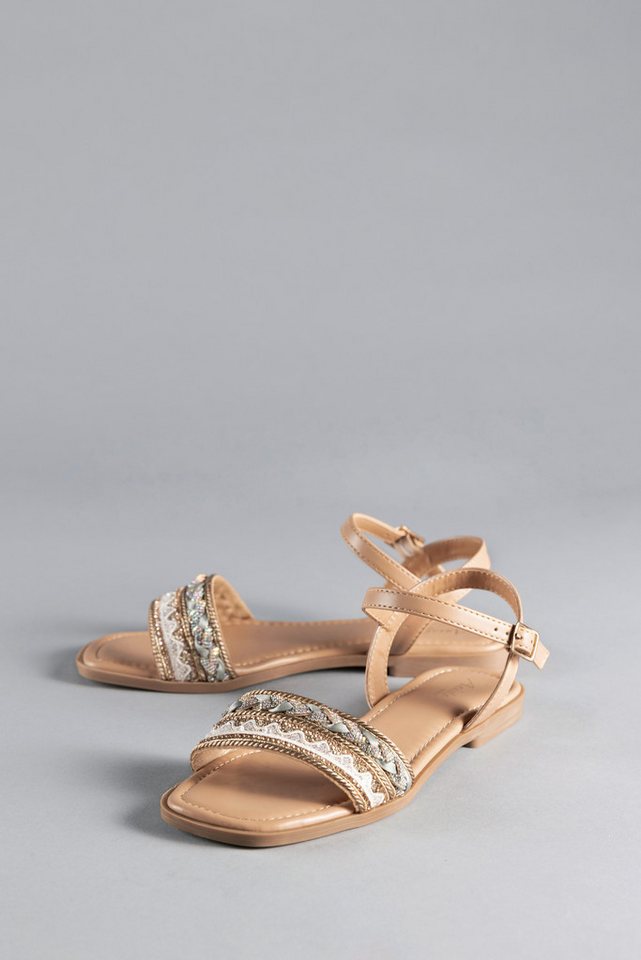 Aniston SHOES Riemchensandale, Sommerschuh, Sandalette, Glitzersteine - NEUE KOLLEKTION von Aniston SHOES