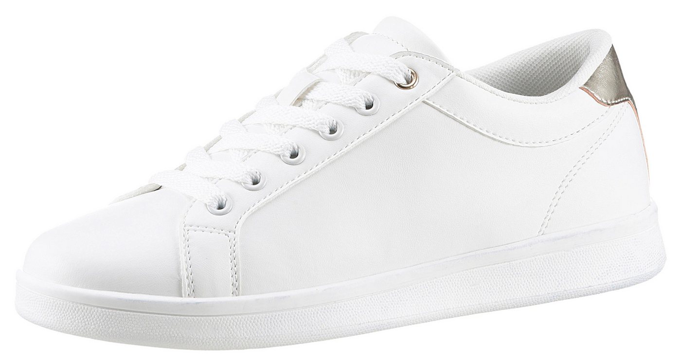Aniston SHOES Sneaker Schnürschuh, Freizeitschuh mit Metallic-Akzent - NEUE KOLLEKTION Aniston SHOES Sneaker Schnürschuh, Freizeitschuh mit Metallic-Akzent - NEUE KOLLEKTION von Aniston SHOES