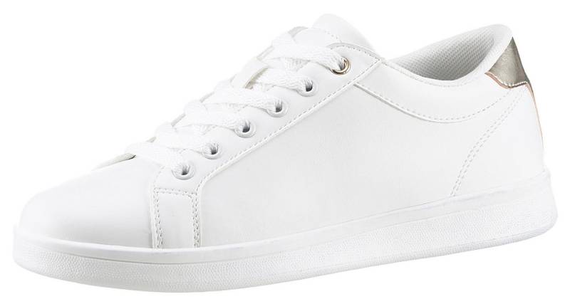 Aniston SHOES Sneaker Schnürschuh, Freizeitschuh mit Metallic-Akzent - NEUE KOLLEKTION von Aniston SHOES