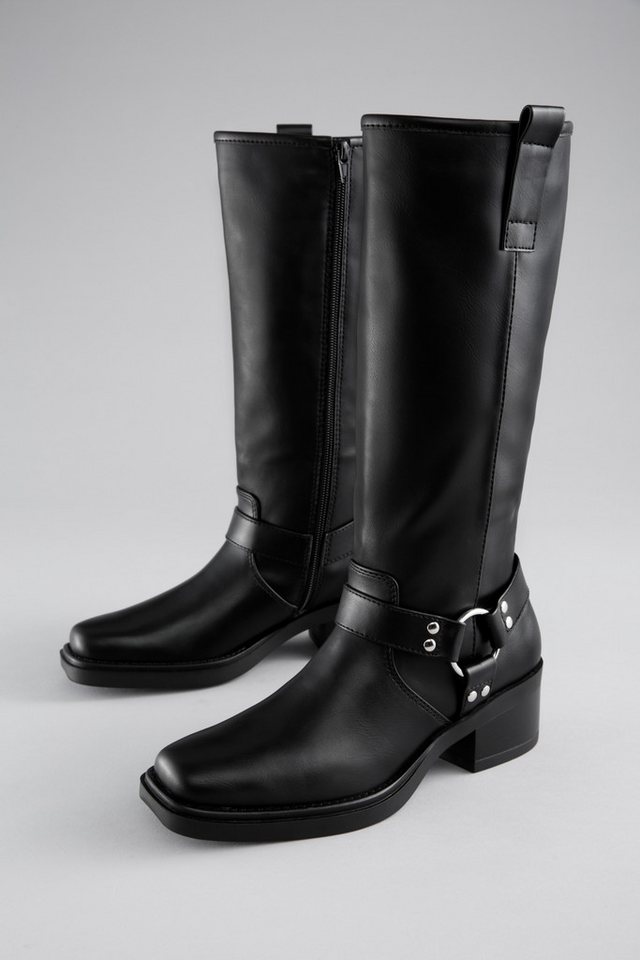 Aniston SHOES Stiefel Bikerstiefel mit Innen-Reißverschluss - NEUE KOLLEKTION von Aniston SHOES
