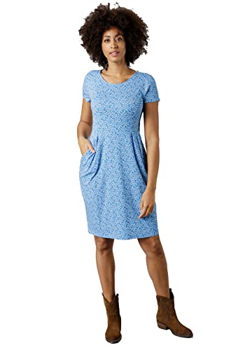 Aniston Damen Kleid (38, Blau) von Aniston