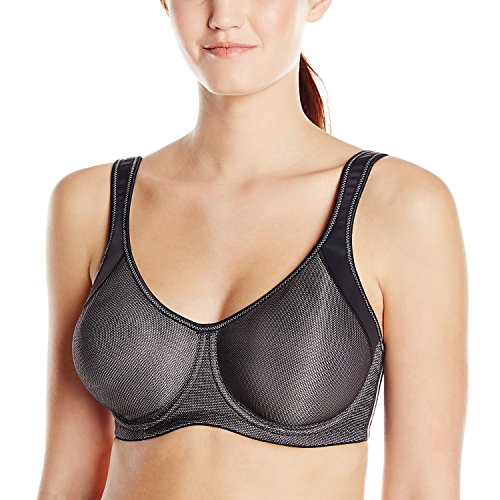 Anita Active Damen BH (Mit Bügel), 5519 Sport-BH, Gr. 75C, Schwarz (schwarz 001) von Anita