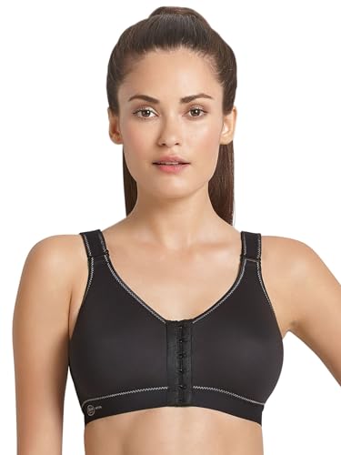 Anita Active Damen Sport Frontline Open BH, schwarz 001, 75A von Anita