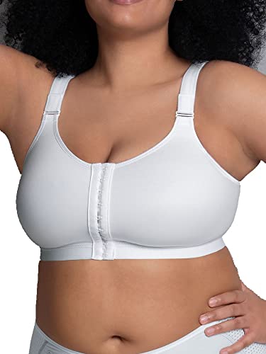 Anita Active Damen Sport Frontline Open BH, weiß 006, 90E von Anita