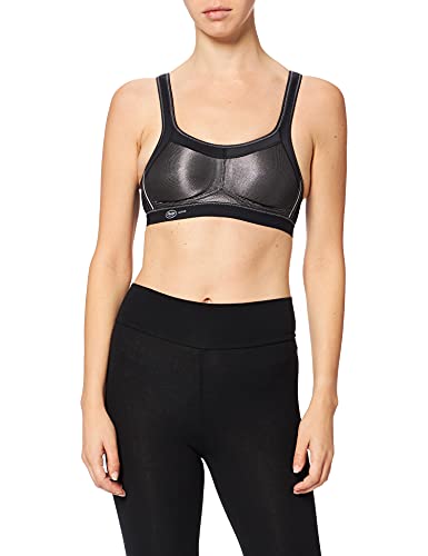 Anita Active Damen Bügelloser BH 5529, Schwarz (Schwarz 001) , 100B von Anita