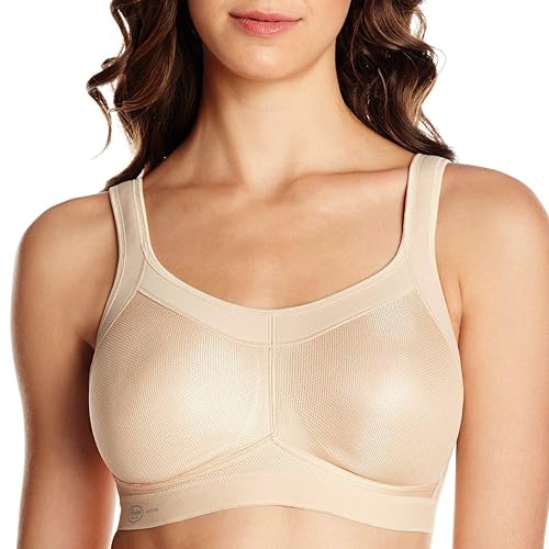 Anita Active Damen Sport-BH Sport-BH,, per pack Beige (desert 753), 100C(Herstellergröße: 100C) von Anita Active