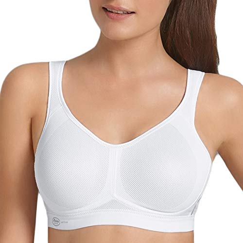 Anita Active Damen BH (Ohne Bügel) 5533 Sport-BH, Gr. 70E, Weiß (weiß 006) von Anita Active