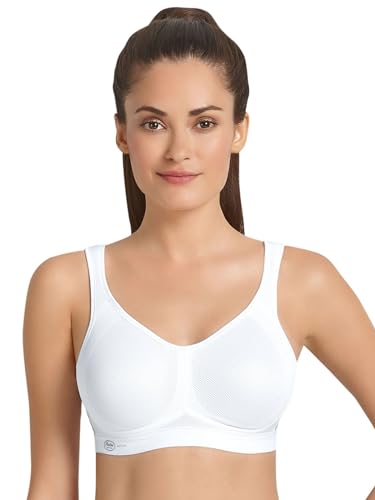 Anita Active Damen BH (Ohne Bügel) 5533 Sport-BH, Gr. 75C, Weiß (weiß 006) von Anita Active