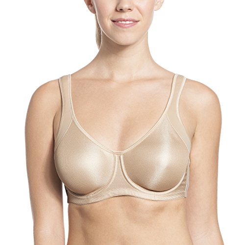 Anita Active Damen Multiway Sport-BH Bügel Momentum, Einfarbig, Gr. 85B, Beige (desert) von Anita Active