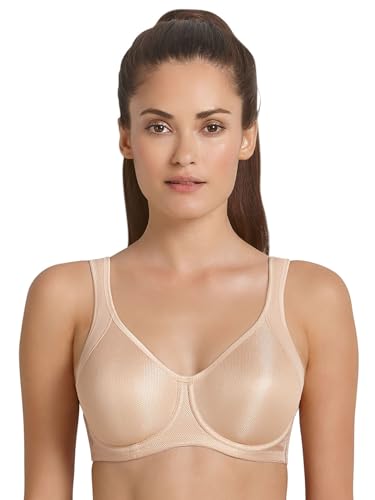 Anita Active Damen Multiway Sport-BH Bügel Momentum, Einfarbig, Gr. 70F, Beige (desert) von Anita Active